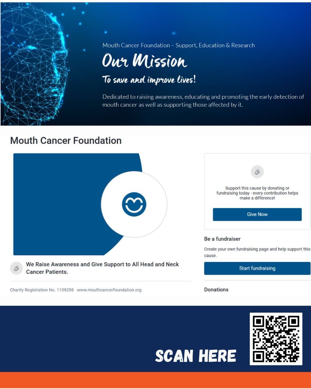 Instagram post from mouthcancer. This post is in position 0.
