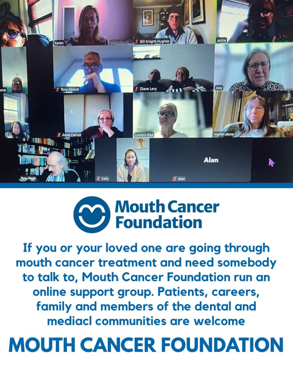 Instagram post from mouthcancer. This post is in position 0.