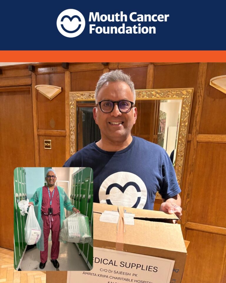 Instagram post from mouthcancer. This post is in position 1.