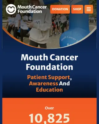 Instagram post from mouthcancer. This post is in position 1.