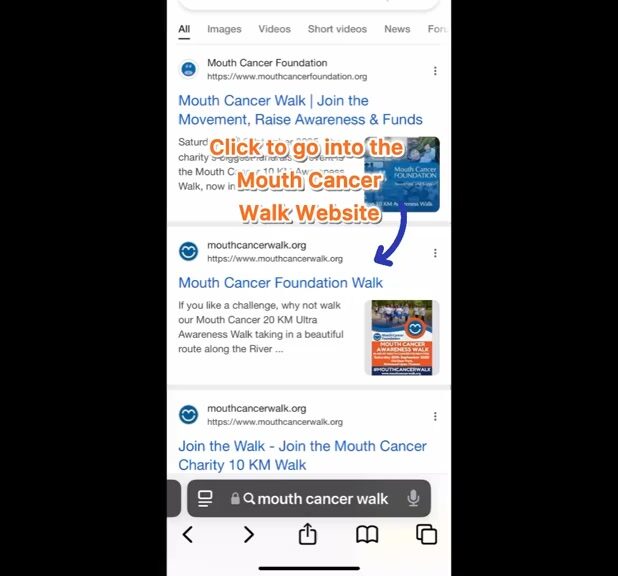 Instagram post from mouthcancer. This post is in position 1.