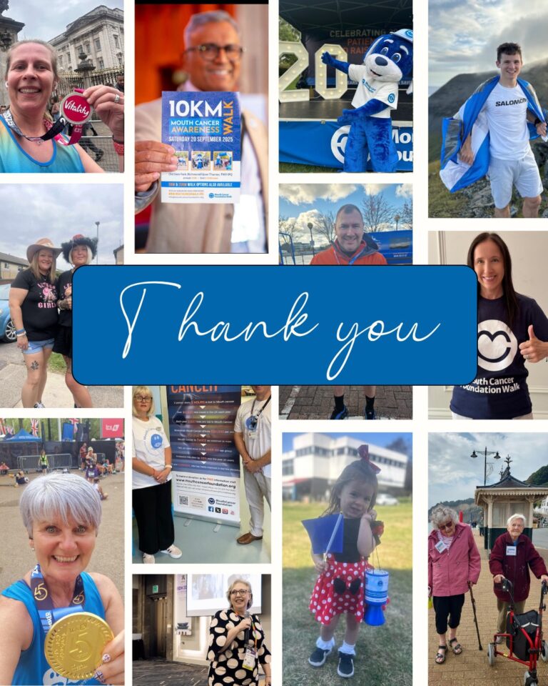 Instagram post from mouthcancer. This post is in position 1.